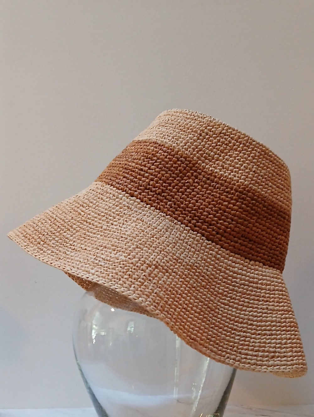 Janessa Leone Monti Raffia Straw Bucket Hat